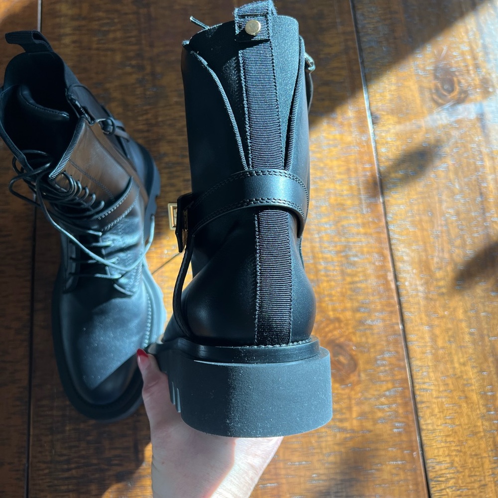Givenchy Eden Turn Lock Combat Boots View 6